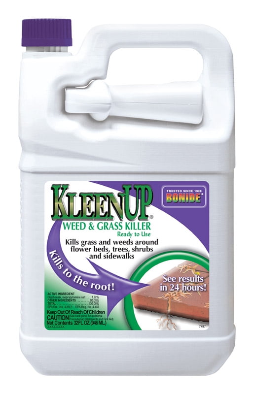 Bonide KleenUp Grass & Weed Killer RTU Liquid 1 Gal. - Walmart.com ...