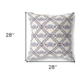 thumbnail image 5 of HomeRoots 418051 5 x 28 x 28 in. Cream & Brown Blown Seam Geometric Indoor & Outdoor Throw Pillow, 5 of 5