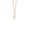 thumbnail image 2 of Angara Collier en Diamant Naturel - Collier Pendentif Rond Contemporain en Or Jaune 14K pour Femmes, 2 of 8
