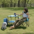 thumbnail image 3 of Camp & Go 3 x 3 x 3 ft Blue Mesh Back Quad Chair, 3 of 6
