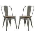 thumbnail image 2 of Modway Promenade Bamboo Dining Side Chair, Set of 2, Multiple Colors, 2 of 5