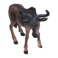 thumbnail image 5 of Lifelike Animal Toy Statue Jungle Animals Wildebeest Toy Doll Accessories Playset Christmas Gift For Boy Girl 3-6 Year Old, 5 of 21