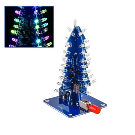

Colorful Christmas tree Making kit RGB LED Flashing Tree Electronic DIY Parts