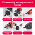 thumbnail image 3 of Detachable Manual Electric Rivet Nut Tool Conversion Accessories Hand Rivet Nut Tool Set Electric Pneumatic Rivet Machine Quick Conversion Tool Set with Storage Box, 3 of 8
