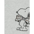 thumbnail image 2 of Snoopy Girls Graphic T-Shirt and Wide Leg Fleece Pant Outfit Set, 2-Piece, Sizes 4-16, 2 of 3