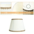 thumbnail image 3 of HEALEEP Small Lamp Shades for Nightstand Yellow Cloth Lamp Shade 1Pack, 3 of 8