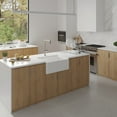 thumbnail image 3 of Rainlex 30" L X 18" W Fireclay Farmhouse Kitchen Sink with Grid and Strainer ，Include 2 Accessories, 3 of 4