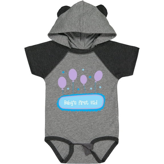 Inktastic Baby's First Eid Boys or Girls Baby Bodysuit