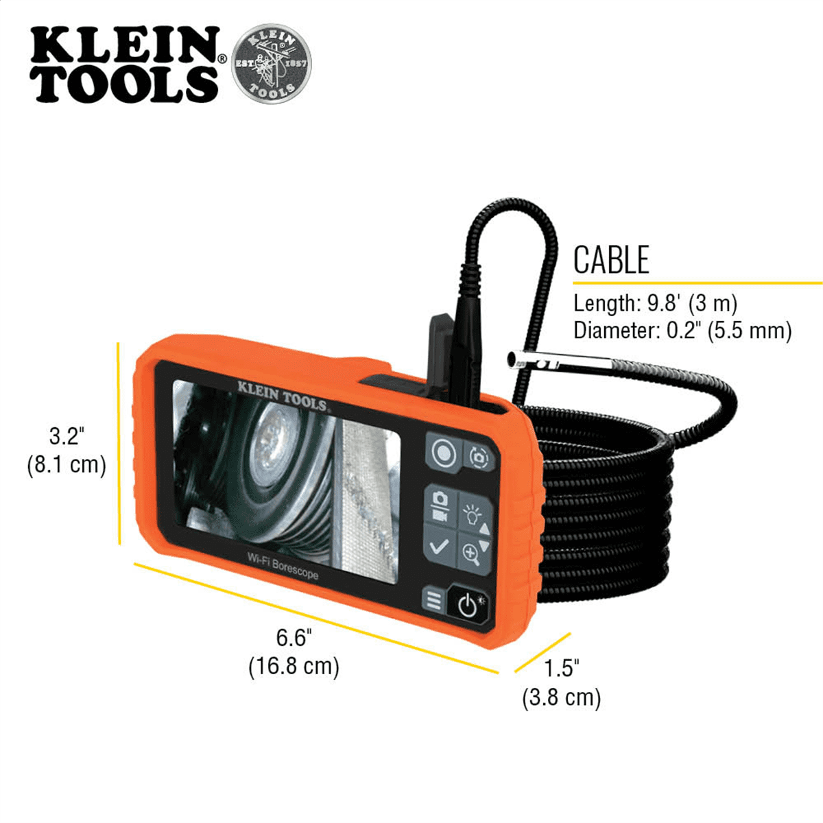 Klein Tools Pro Borescope