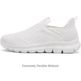 thumbnail image 6 of Rumpra Women’s Hands Free Slip On Walking Sneakers, Lightweight Breathable Non Slip Shoes for Work Travel Gym Casual, 6 of 7