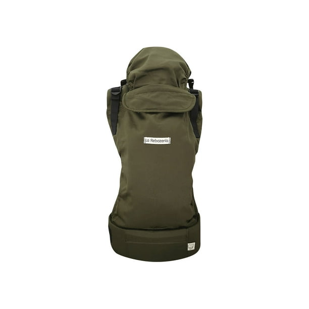 La Rebozería Portabebé ergonómico Nukú Gabardina Lisa firme y ajustable