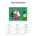 thumbnail image 2 of Lsque Sanrio Print Flannel Throw Blanket, Ultra-soft Blanket for Bed, Couch, Car, Hypoallergenic Anti-pilling blanket-60"x50", 2 of 8