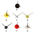 thumbnail image 1 of serony Wall Clock Mechanism DIY Modified Replacement Battery Powered Adjustable Adjustable Analog Quiet Running Detachable Mechanisms Silver Large, 1 of 9