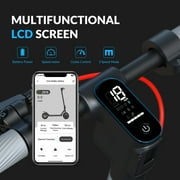 5TH WHEEL W09S 350W Electric Scooter with Turn Signal, 8.5” Solid Tires, 18mph & 20Miles Range, Folding Commuting E-Scooter for Adults with APP Control, UL 2272