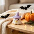 thumbnail image 5 of KITTEHIGM Halloween Ghost Scented Soy Wax Candle White Spooky Decor, Perfect for Party Table Centerpiece Thanksgiving Fall, 5 of 6