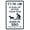 Warning Sign 1, variant on Its Not Cool to Leave Stool Scoop Your Dog's Poop (with Graphic) Warning Sign - 8"x12" No Dog Poop Security Metal Decor for Business Home Outdoor Indoor Wall Safety