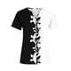 thumbnail image 4 of Puntoco 2024, tops a la moda de verano para mujer, blusas informales holgadas con estampado de cuello en V de verano para mujer, blusas con botones y cuello en V de manga corta, tops, 4 of 5