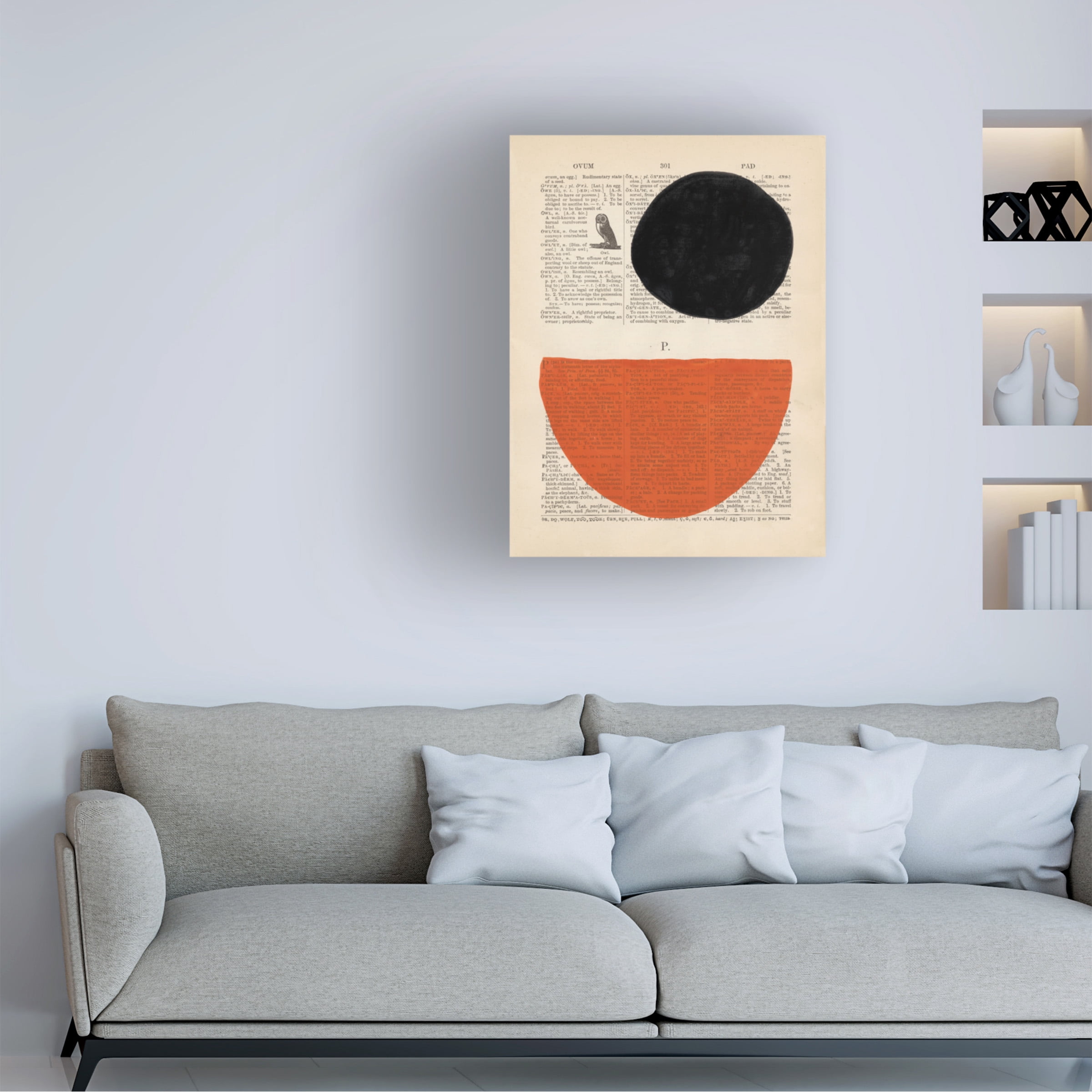 Renee W. Stramel 'Modern Definition V' Canvas Art
