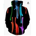thumbnail image 1 of Hommes Femmes Unisexe Chandail à Capuche Imprimé 3d Mode Adulte Cool Animal Chandail, 1 of 2