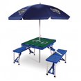 thumbnail image 1 of PICNIC TIME NFL LA Rams Picnic Table Sport with Umbrella Digital Print, One Size, Blue, 1 of 4