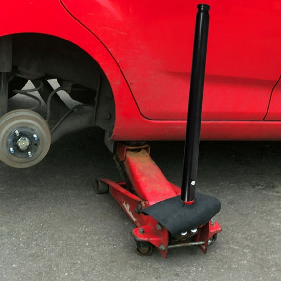 Worgeous Ergonomic Steel and Rubber Jack Handle for Car Repair 3Ton Size Fits Most Hydraulic Jacks