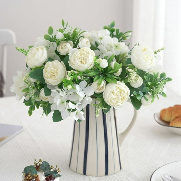 NUOLUX 1Ud Ramo De Flores Falsas De Seda Para Y Eventos Especiales