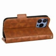 thumbnail image 6 of Allytech Wallet Case for Apple iPhone 11 Pro Max, Embossed Premium PU Leather Wallet Flip Protective Stand Phone Case Cover with Card Slots, Brown, 6 of 6