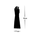 thumbnail image 3 of Guantes de encaje para mujer, guantes de novia para boda, fiesta de noche y guantes transparentes para mujer., 3 of 4