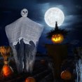 thumbnail image 2 of Halloween Hanging Skeleton Home Bar Club Haunted hanging skeleton House Ceiling Door Horror Props Halloween Decorations, 2 of 8