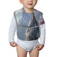 thumbnail image 6 of Kdxio Silver Dragon Mountain Peaks Bibs For Babies, Baby Bibs for Eating, Toddler Bibs, Waterproof Bibs, Feeding Bibs, for Toddlers, Boys, Girls, 6 of 8