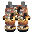 thumbnail image 7 of Pzuqiu Black White Horse Full Set Universal Seat Covers for Cars Vehicle Cushion Protectors Interior Accessories Auto Decor Breathable 4 Seats Car Seat Protector Elegance for Vehicle Car, 7 of 7