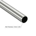 thumbnail image 3 of Uxcell 2Pack 25mm x 1.5mm x 150mm 304 Stainless Steel Tube for Industry Machinery, 3 of 6