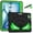 Black+Green, variant on Allytechgroup iPad Air 11 Inch 2026 2025 2024 Case, Cute Stylish Design Kids Friendly Rugged Kickstand Lightweight Silicone PC Case with Pencil Holder for Apple iPad Air 11 Inch M4 M3 M2
