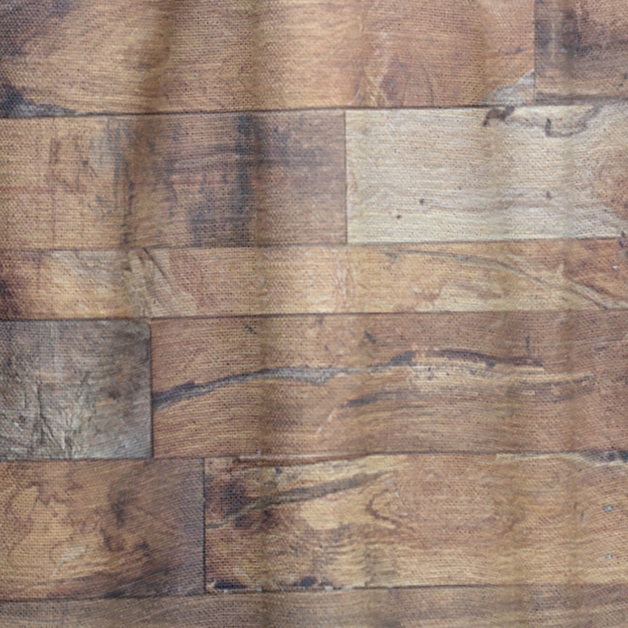 Designart 'Wood Planks' Modern & Contemporary Curtain Panel