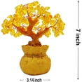 thumbnail image 5 of Natural Citrine Gem Yellow Crystal Office Home Table Office for Wealth&Luck, 5 of 5