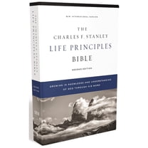 Pre-Owned Niv, Charles F. Stanley Life Principles Bible, 2nd Edition, Hardcover, Comfort Print: Holy Bible, New International Version (Hardcover) 0785225560 9780785225560