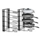 thumbnail image 5 of Organizador De Almacenamiento De Ollas De Varios Niveles, Tapa De Sartén, Estante De Almacenamiento, Organizador De Utensilios De Cocina, Soporte De Soporte YLSHRF Frying Pan Organizer, 5 of 8