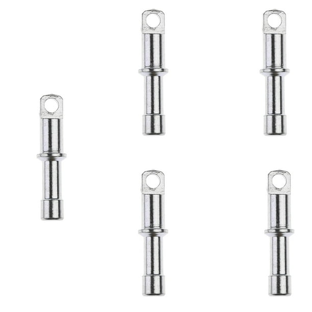 5 Accesorios de repuesto para postes de tienda de campaña con varillas de aleación de aluminio y tapones de repuesto para extremos. para 79 mm