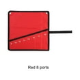 thumbnail image 3 of Baohd Outil de Clé Étanche Pochette Enroulable?Sacs à Clé en Oxford Résistants et Déchirures Durables Rouge 8 pack 1Set, 3 of 6