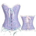 thumbnail image 1 of Corsé en Europa y Estados Unidos corsé de corte sexy ropa de hueso abdomen pecho fruncido, 1 of 6