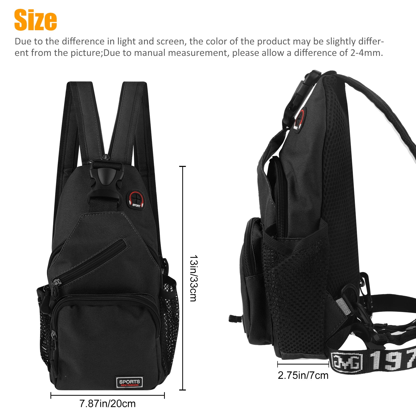 Men Sling Bag, EEEkit Crossbody 