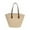 Beige, variant on YIMWNYI Woven Straw Beach Bag, Summer Shoulder Tote with Zipper Closure for Women, Large Khaki Purse for Travel & Shopping