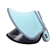 thumbnail image 2 of Chapeau de Plage de Chapeau de Soleil d'Été, Casual Large Bordée, Confortable Femmes Été Chapeau Femelle Visière Chapeau pour la Course Camping Plage Randonnée Surf Bleu, 2 of 9