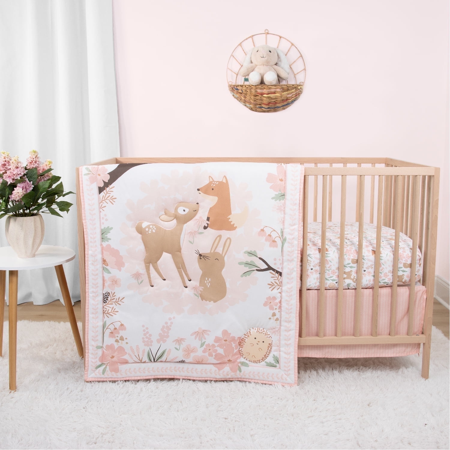 Bedtime Originals Snoopy Crib Bedding Set, Quilt, Crib Sheet and