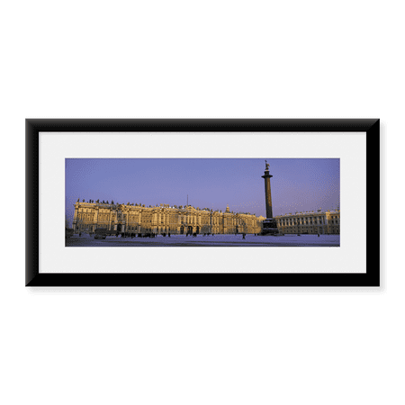 Framed Art Print, The State Hermitage Museum St Petersburg Russia by Panoramic Images, 25-7/8" x 9-7/8"