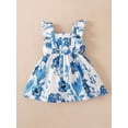 Toddler Baby Girls Clothes Infant Girls Dress Sleeveless Square