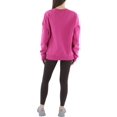 thumbnail image 2 of Reebok Apparel  Women's Ri Bl Fleece Crew Reebok Training App Women Pink , L/G Reg US, 2 of 2