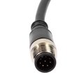 thumbnail image 3 of Unique Bargains M12 Male Straight 8 Pins Connector Aviation Electrical Cable 2M, 3 of 3