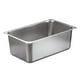 thumbnail image 1 of Bebada de cubierta de hielo Enfriador de almacenamiento de almacenamiento Metal Rectangular de acero inoxidable Enfriador de bebida para el interior o 32x17.5x15cm, 1 of 8