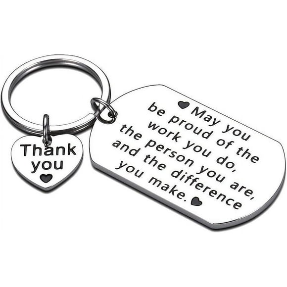 Colleagues Keychain Gifts - Coworkers Friend Boss Leaving Going Away Farewell Good Bye Retirement Thank You Appreciation Birthday Work Office Holiday Chain High quality 2258
